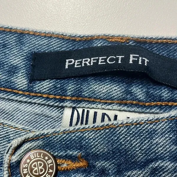 Vintage 1990s jeans 100% cotton size 10 short‎ perfect fit denim jeans Y2K fall - Image 9