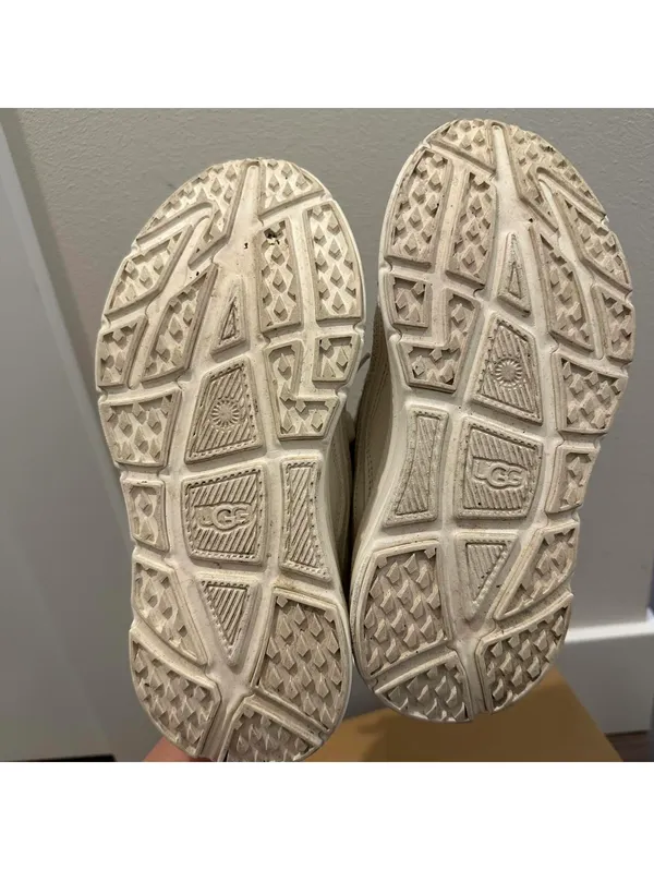 UGG CA1 White Leather Sneakers Womens 6.5 - Image 5