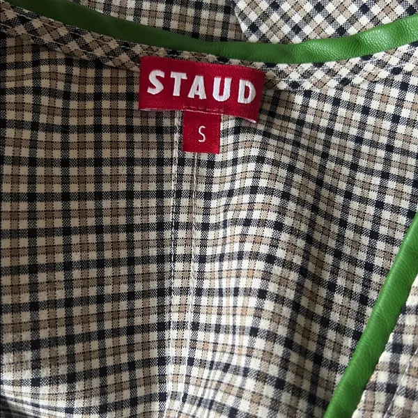 Staud Fairham Dress Workwear Small - Image 3