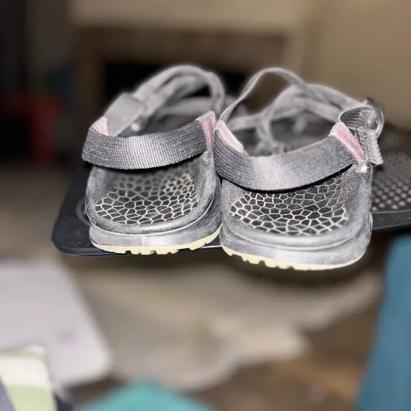 Chacos Sport Sandals Women Size US 8 Black Textile Ankle Strap Comfort Walking - Image 5