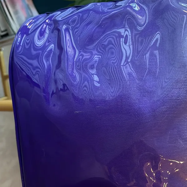 Versus Versace purple and silver tote  bag - Image 8