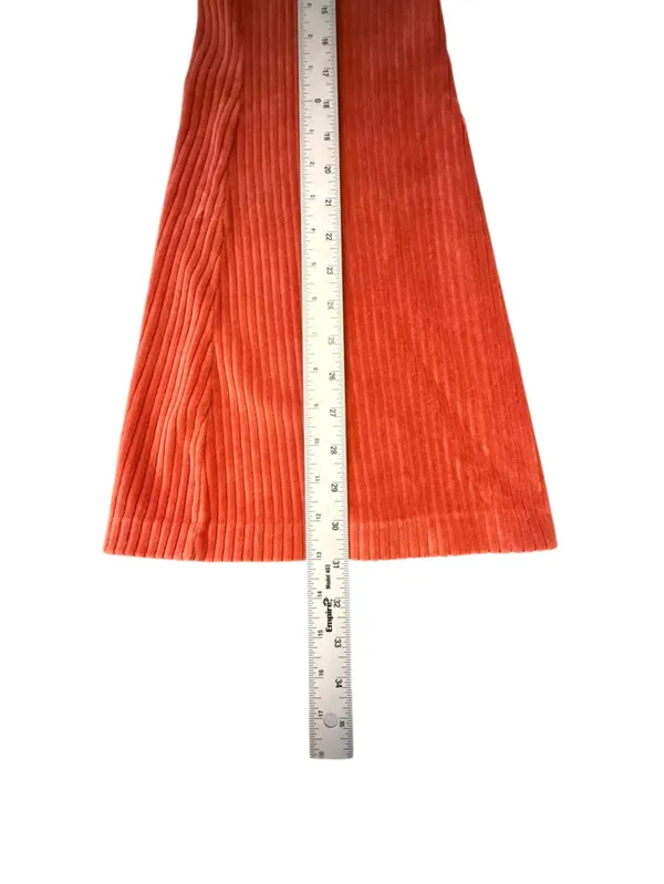 Aerie Ribbed Flare Pants Women’s M Burnt Orange Pull On Stretch - Image 15