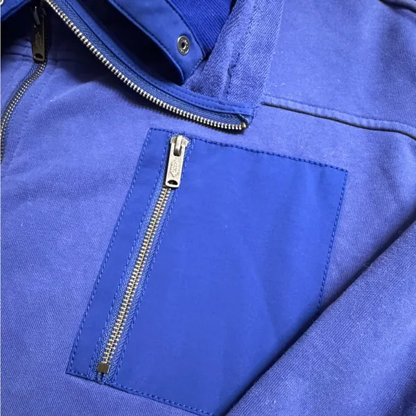 FREE PEOPLE Movement Venture Pullover Heavy Sweatshirt; blue; size Large - Image 10