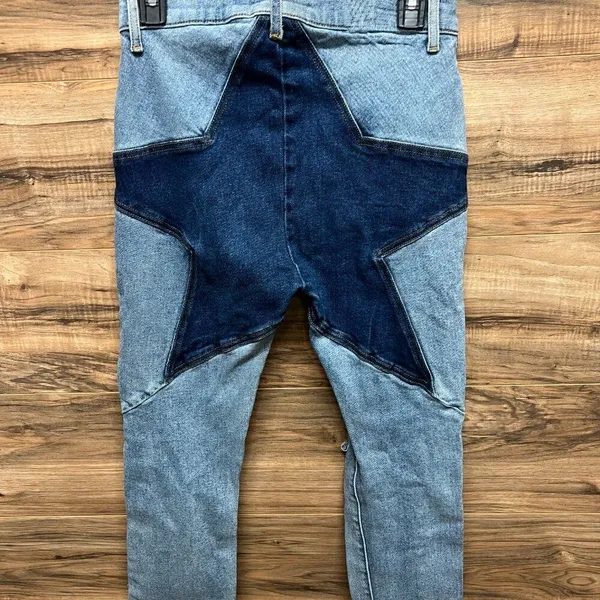 Revice Star Butt Jeans‎ Womens 29/US 8 Blue Denim Distressed High Rise Stretch - Image 7