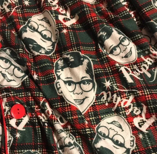 Boutique A Christmas Story Ralphie Pajama Set Sz L - Image 3