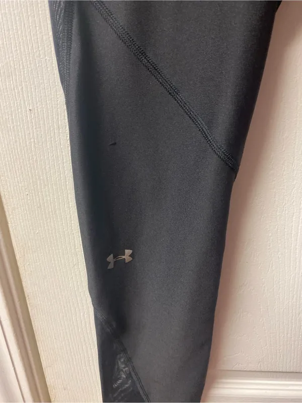 Under Armour Black High-Waist Performance Leggings - Image 2