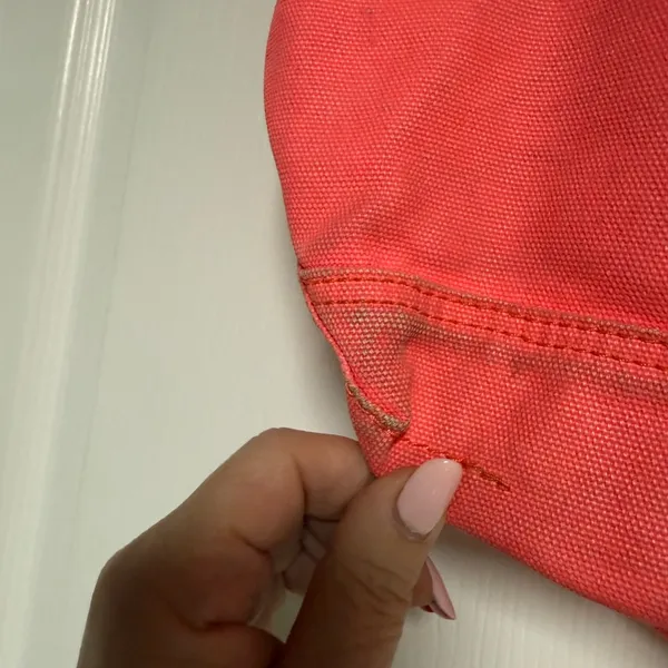 Marc Jacobs Pink Canvas Tote with Bold Branding - Image 7