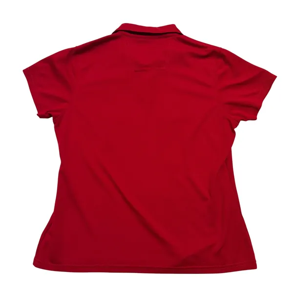 Antigua Polo Shirt Womens Medium Red Excellent Texas Rangers MLB Sporty Short Sl - Image 5