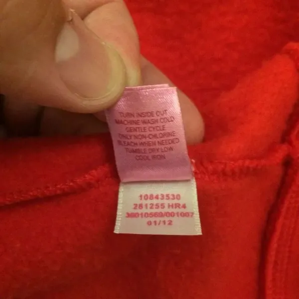 Pink by Victoria Secrets Anaheim Angels red zip up hoodie medium - Image 11