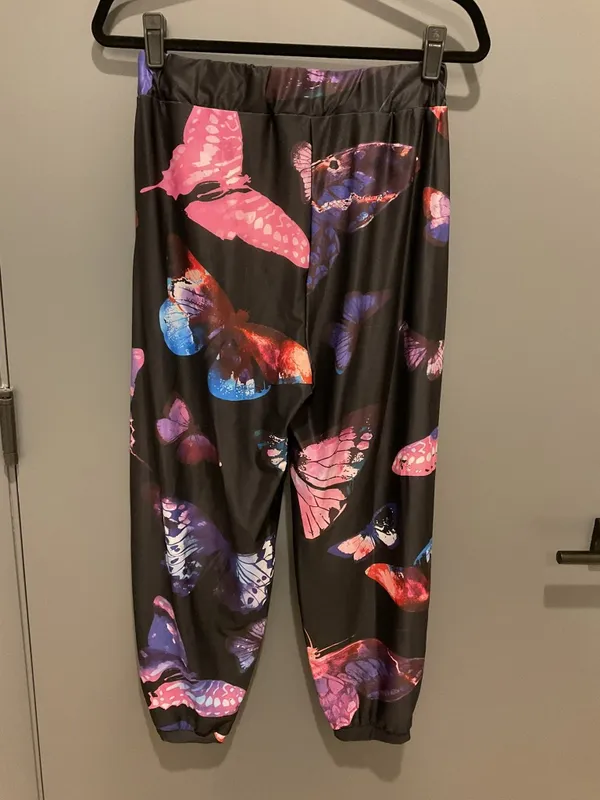 087 bright butterfly pants - Image 5