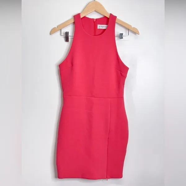 Bec & Bridge Cocktail Party Pink Sleeveless Dress‎ With Zipper Detail Size 2 - Image 9