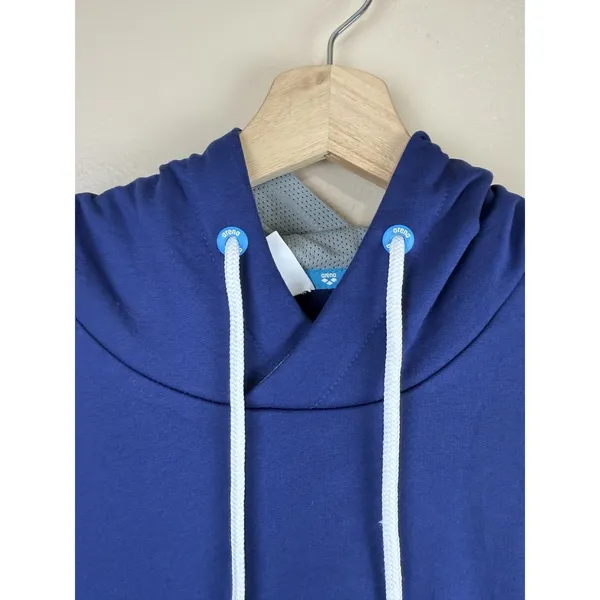 Arena USA Swim Team Women Hoodie Sweatshirt Blue Size S Pullover Activewear - Image 5