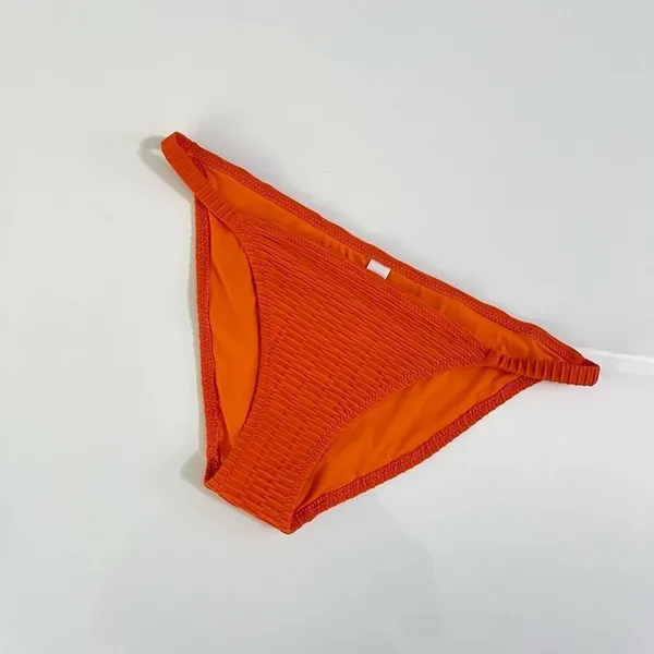 Solid & Striped The Morgan‎ Bikini Bottom in Pumpkin - Image 2