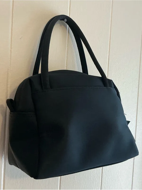Rare HTF Nylon Black Sazaby From Japan Zip Handbag Bag - Image 3
