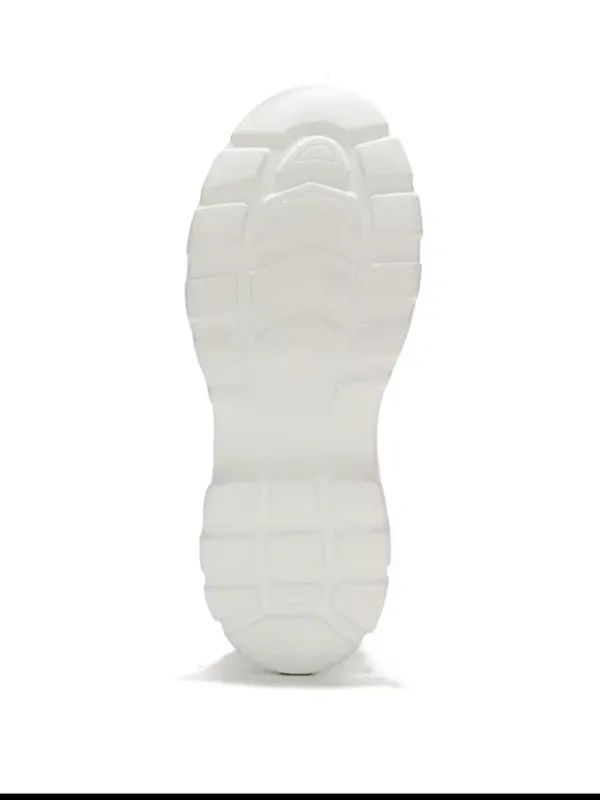 Cape Robbin Beige Sock-Style Platform Sneakers with White Sole - Image 6