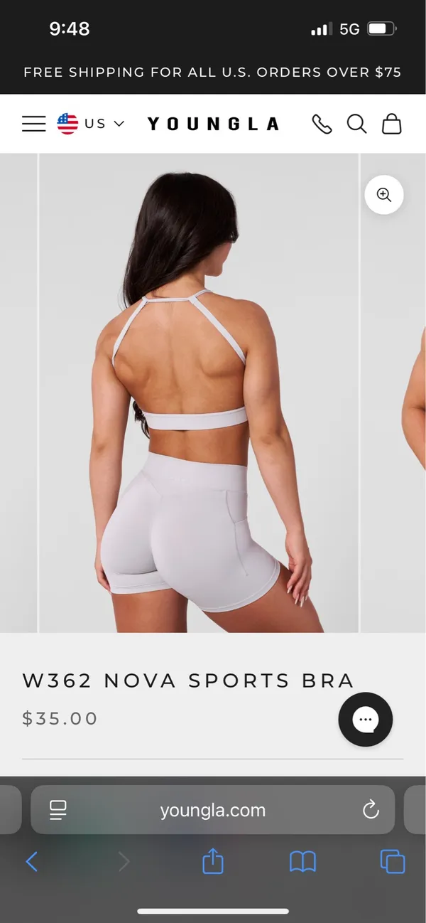 young la pink workout set - Image 3