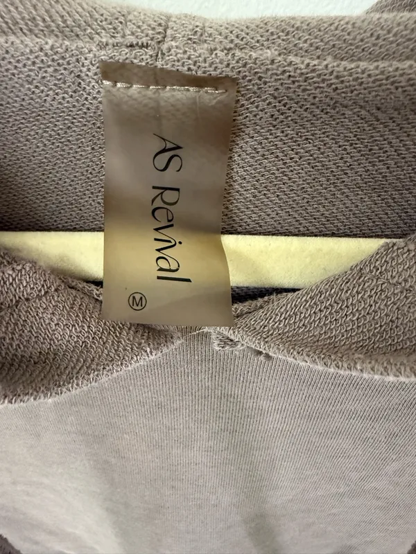Altar’d State As Revival Hooded Pullover Sweater in Taupe/Brown Women’s Size M - Image 3