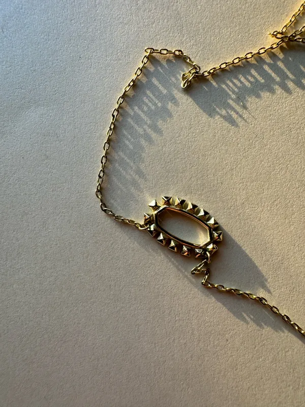 Kendra Scott Elisa Open Frame Crystal Pendant Necklace - Image 4