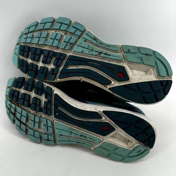 Salomon Sonic RA Max Running Sneakers Sensi Fit Shoes Lace Up Green Blue 8.5 - Image 7