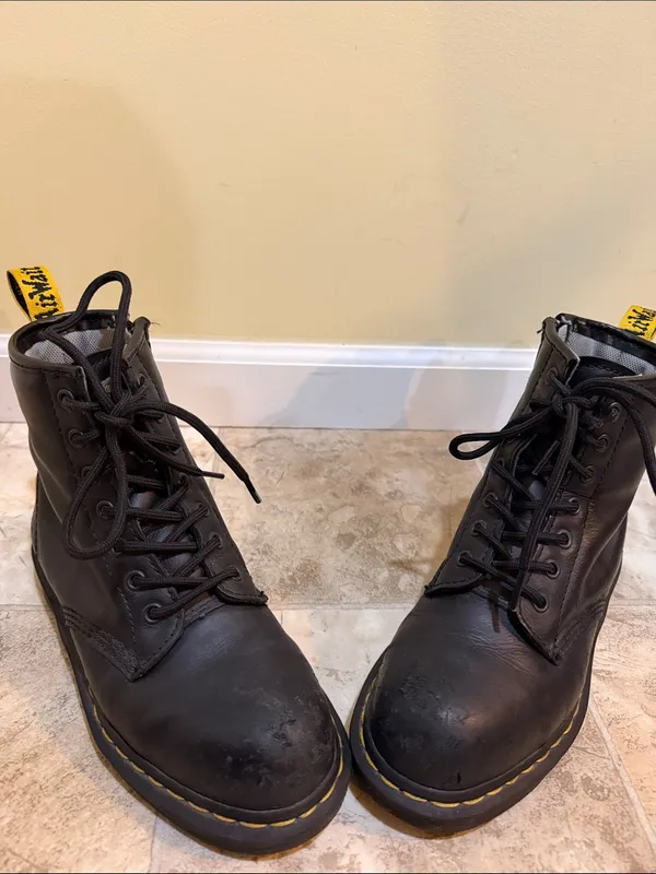 Women’s Dr Martens Air Wair Steel Toe Work Boots SDM/360 - Image 5