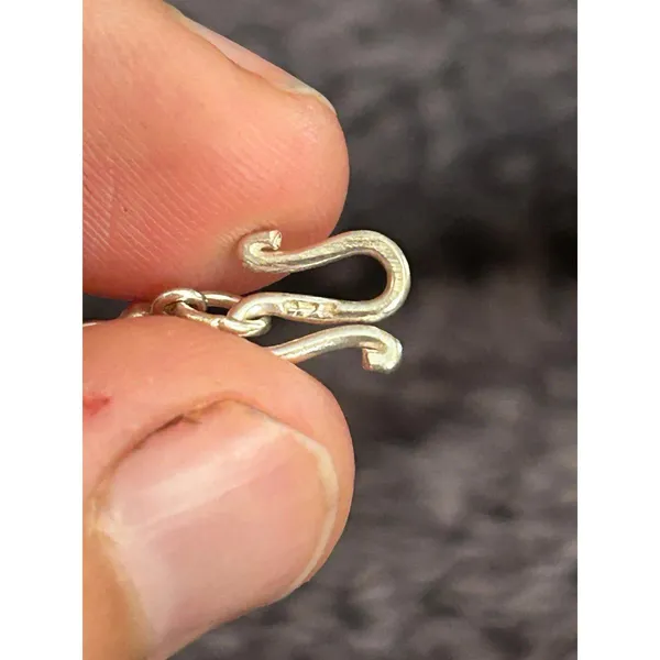 C180 925 sterling silver bracelet 7.5 inch - Image 5