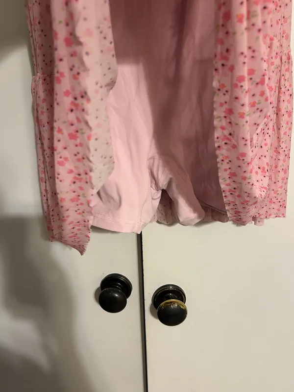 Target Blogilates Floral Pink Workout Dress - Image 3