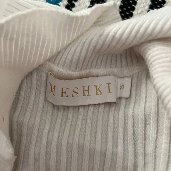 Meshki small cream button down - Image 8