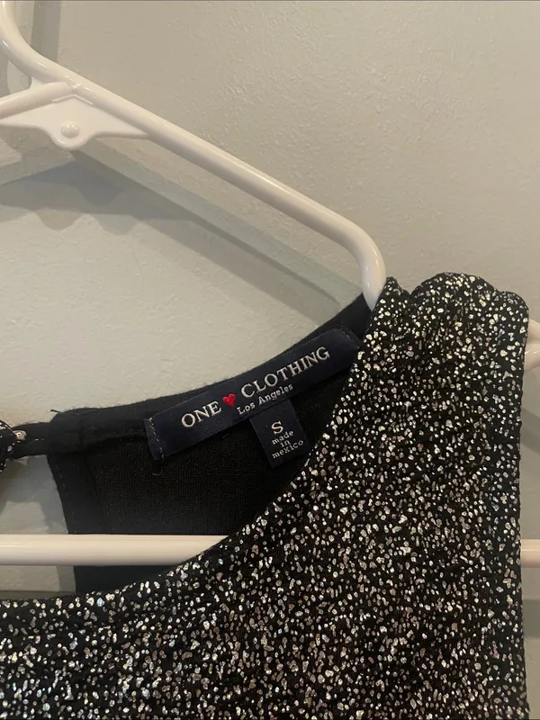 Sparkle Fit & Flare Dress - size small - Image 3