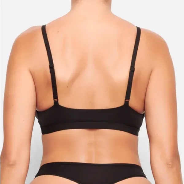 SKIMS Fits‎ Everybody Triangle Bralette Onyx black size 2X NWT - Image 3