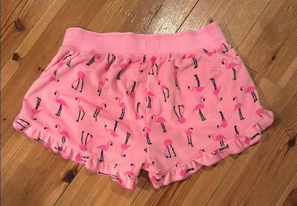 Betsy Johnson Pink Flamingo PJ Shorts - Image 3