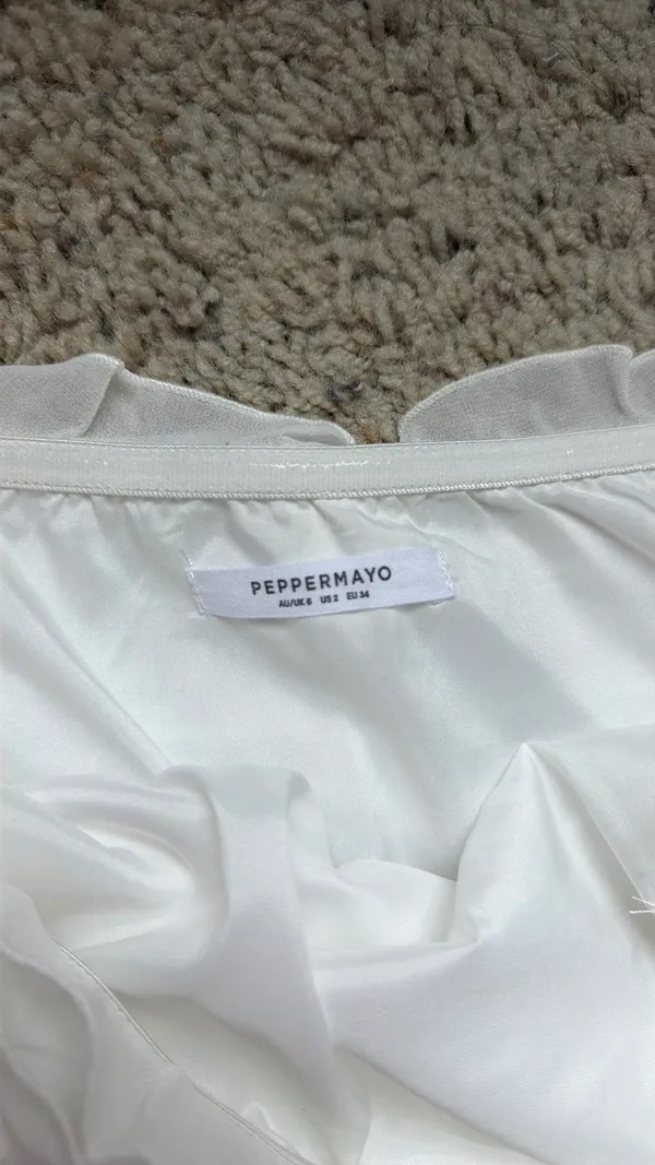 Peppermayo White Dress - Image 4