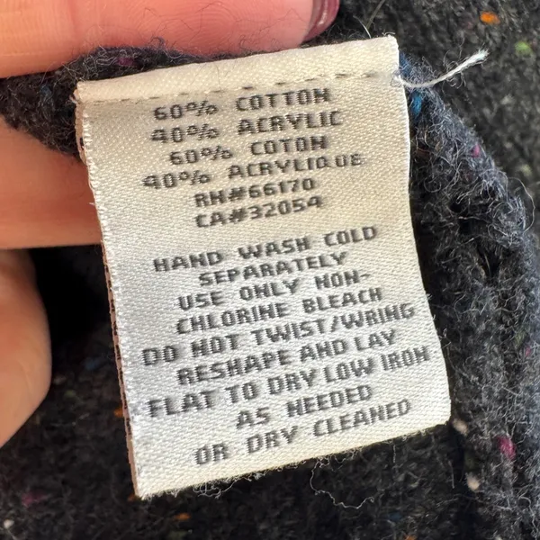 Kimchi Blue‎ Urban Outfitters Confetti Knit Cropped Cardigan Blazer Gray Tweed L - Image 4