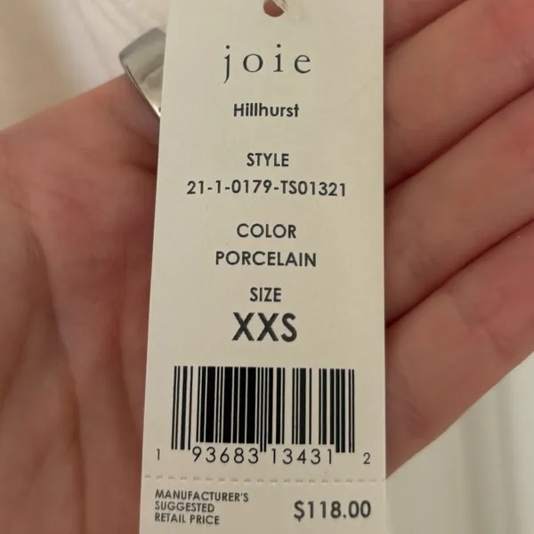 Joie hillhurst twist front sleeveless tank shirt - Image 3