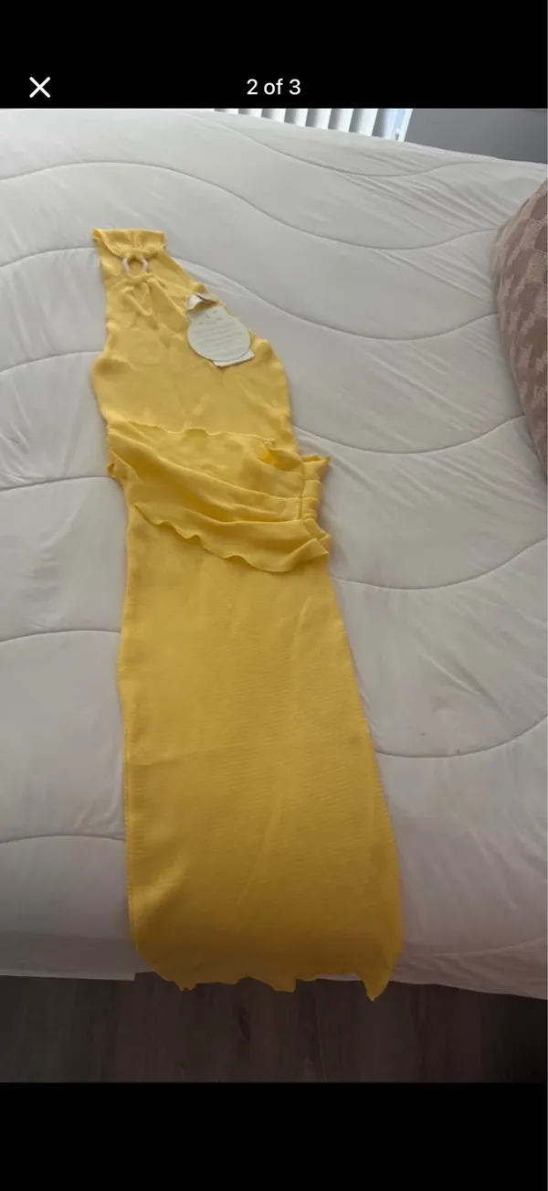 Baobab Dress Yellow - Image 2
