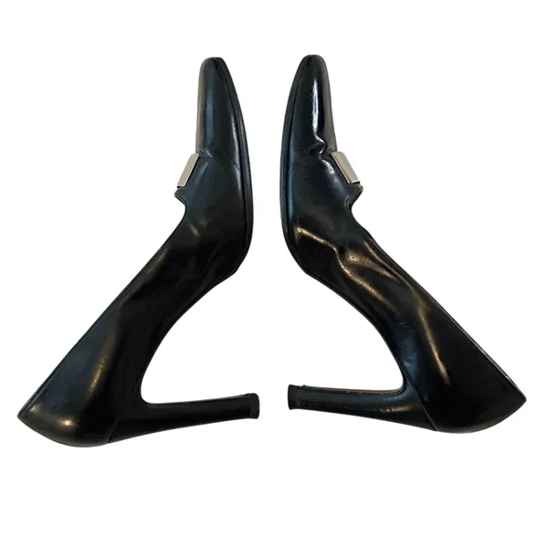 Gucci Tom Ford Era Square Toe‎ Pumps 37.5 - Image 8