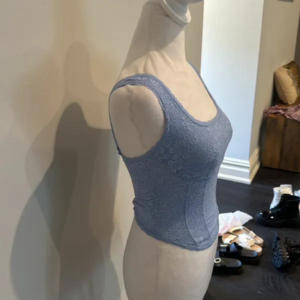 PINK Victoria’s Secret Blue Bralette Top - Image 3