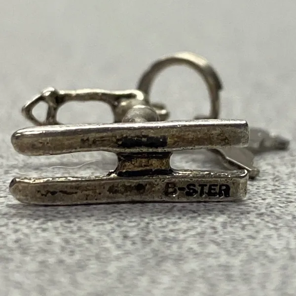 Vintage Sterling Silver Cypress Gardens FL Souvenir Beau Water Skier Charm - Image 3