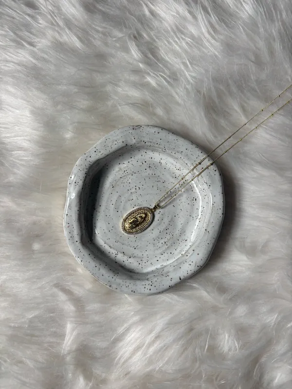 18k Gold Rosemary pendant necklace - Image 2