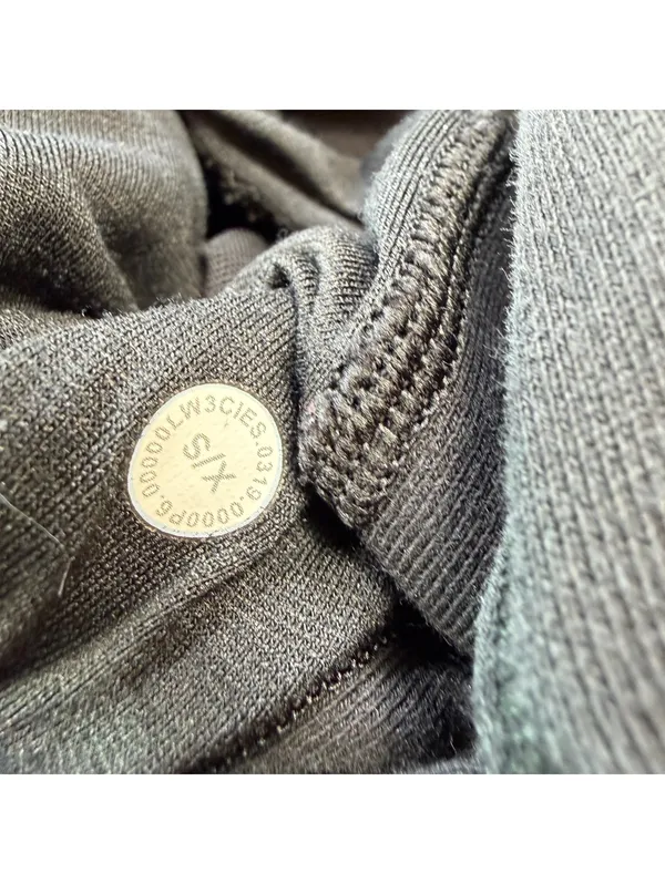 Lululemon Oversized Black Cotton Hoodie XS/S Women’s Pullover Boxy Heavyweight - Image 6