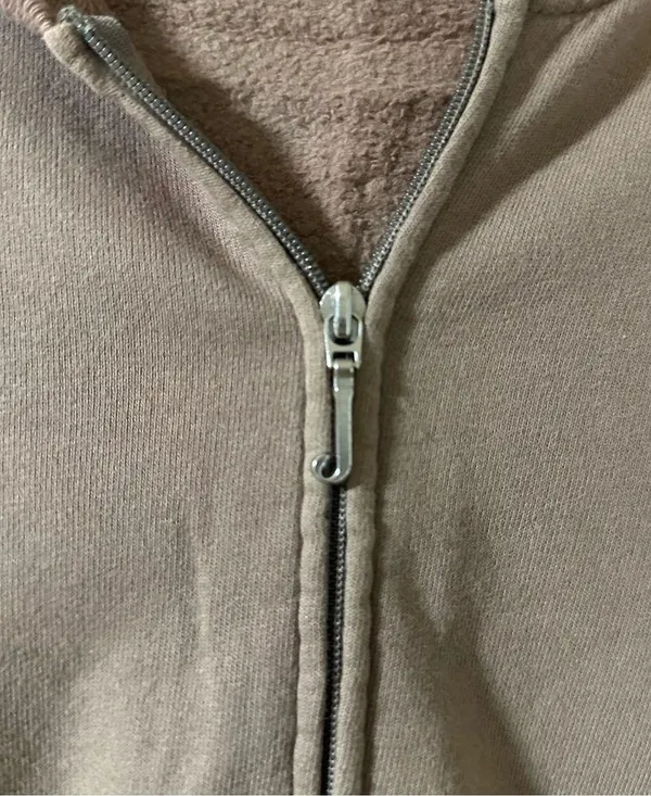 Rhinestone Embellished Juicy Couture Zip Hooded Sweatshirt - Image 4