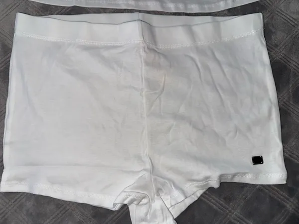 Victoria’s Secret 100% Cotton Tank & Shorts Pajama Set white size L - Image 5