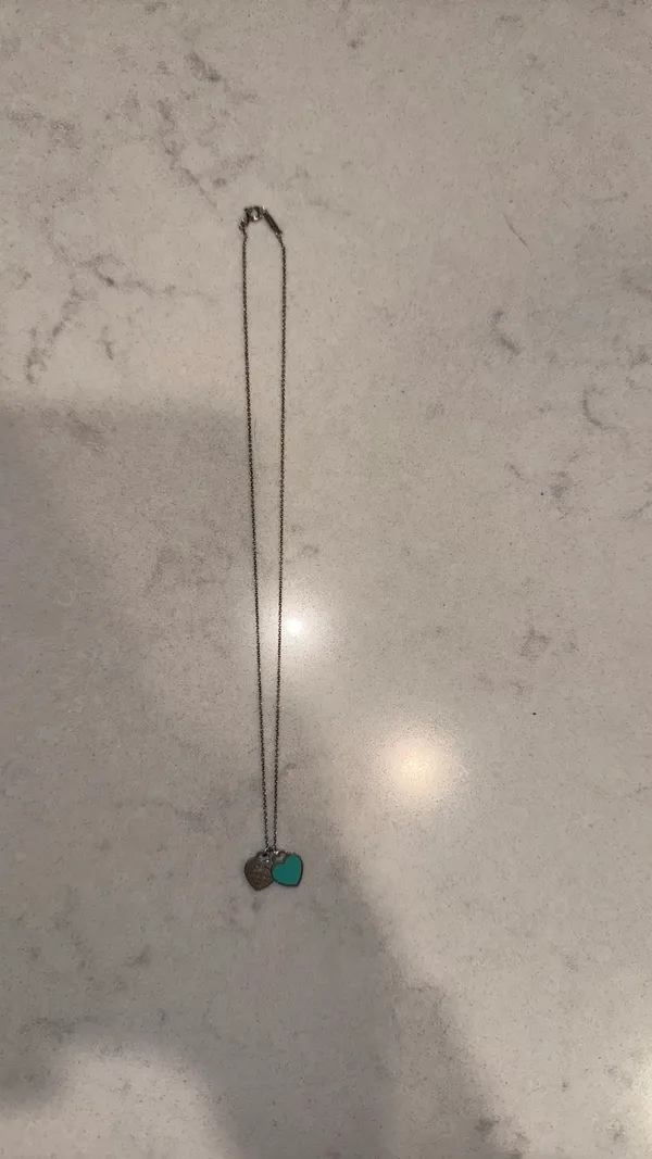 Tiffany & Co. Necklace Sterling Silver Heart - Image 4