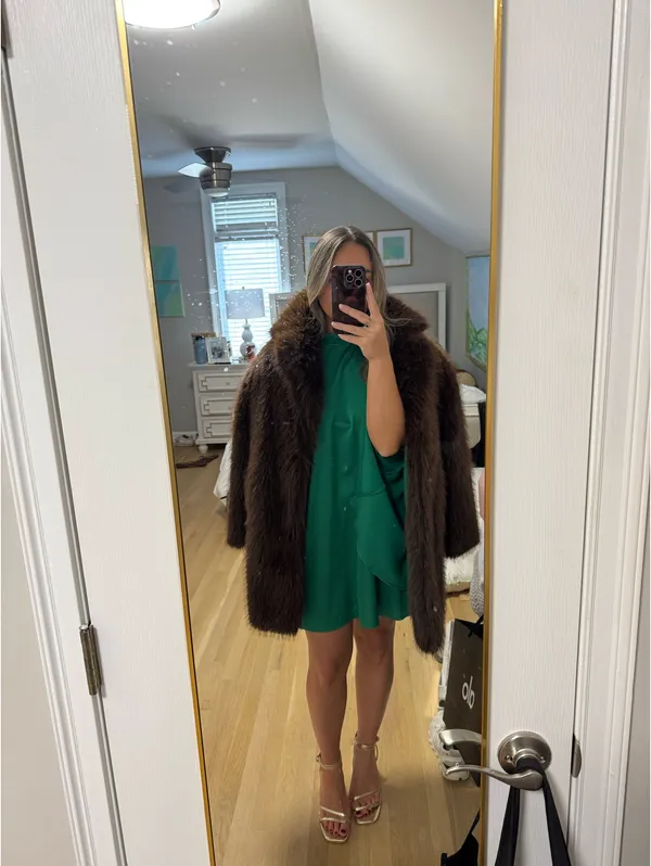 Green Semi Dress - Image 3