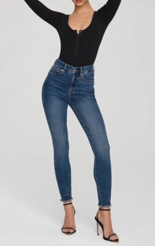 GOOD AMERICAN GOOD WAIST Blue626 - Image 2
