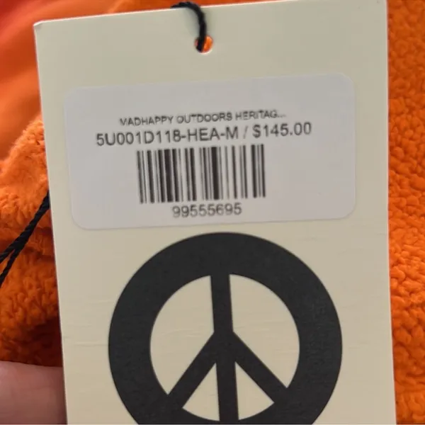 Madhappy Outdoors Heritage Sweatpants Orange Ombre Loungewear Casual NWT - Image 6
