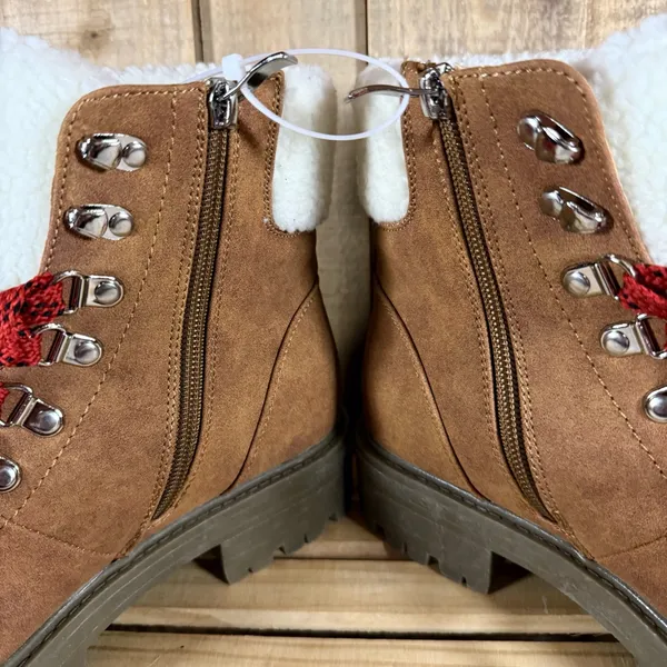 Cushionaire Memory Foam Faux Fur Trimmed Hiking Winter Boots Size 9.5 NWOT - Image 5