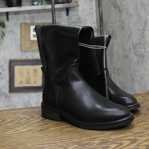 A New Day Womens Sienna Tall Dress Boots 88391443 Black 6.5M - Image 2