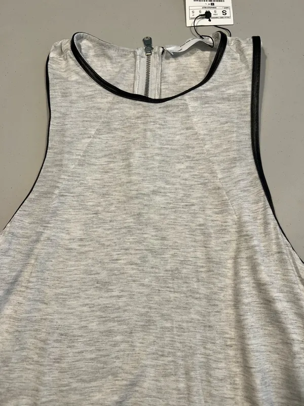 Zara light grey tank - Image 4