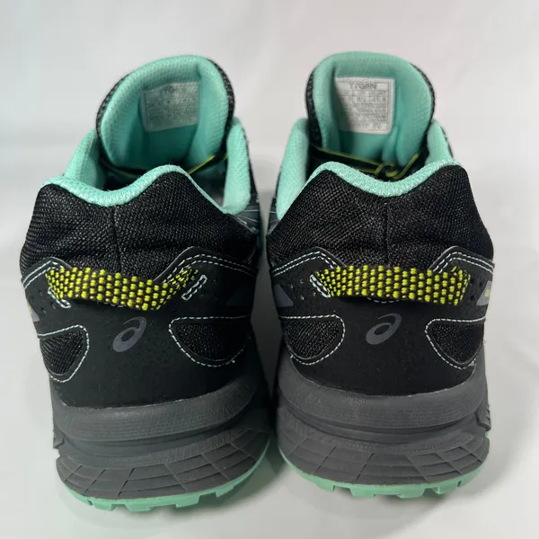 Asics Gel-Venture 6 Running Shoes Womens 9.5 Black Mint T7G8N‎ Trail Athletic - Image 8