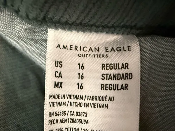 American Eagle Outfitters Jeans Green Corduroy - Image 3